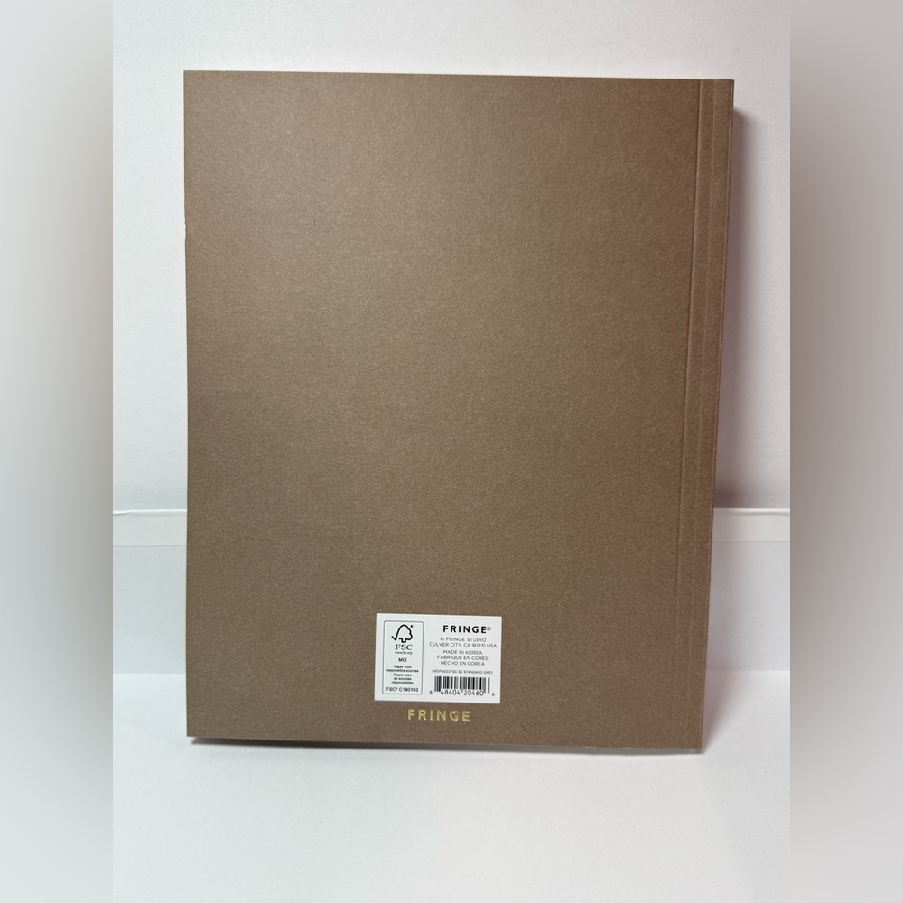 Fringe Studio Non-Dated Weekly Planner 7.5” x 9.5” Gray | 208 Pages | New - Picture 4 of 8